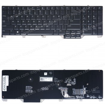 Laptop Keyboard for Dell Alienware M17 R5 17 R5 Area 51m Area-51m A51m WDMJ8 0WDMJ8 WYFCV 0WYFCV 62W10 062W10 M8XH2 0M8XH2 US Per-Key RGB Backlight Gray ( SKU.40443USBL )