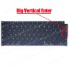 Laptop Keyboard for Apple MacBook Air 13 A1932 Late 2018 A1932 Mid 2019 MRE82LL/A MVFH2LL/A EMC 3184 UK No Frame Black ( SKU.40547UK )