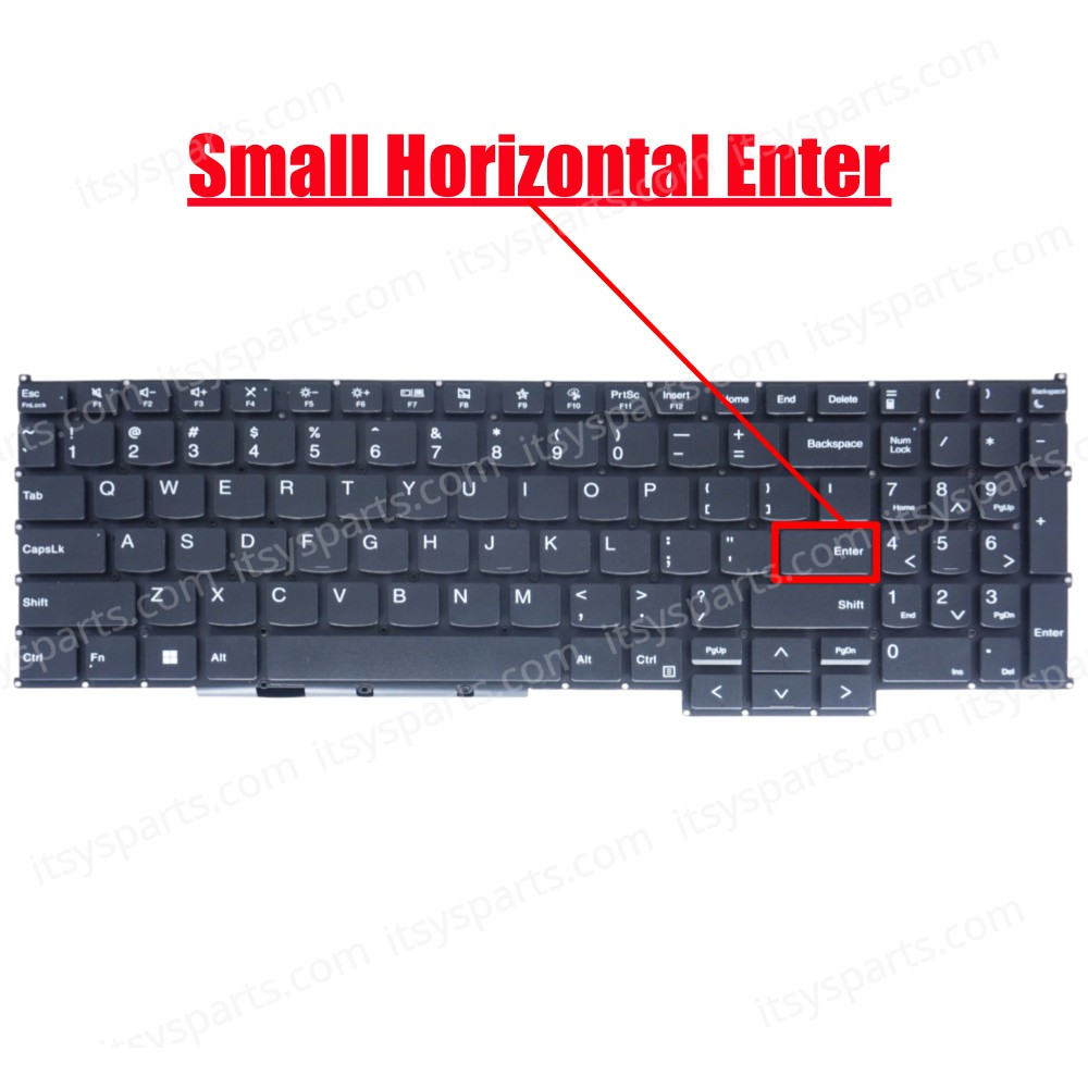 Laptop Keyboard for Lenovo ThinkBook 16 G7 IML Type 21MS 16 G7 ARP Type 21MW 16 G7 QOY Type 21NH 5CB1P01066 5CB1P31133 5CB1P85698 US No Frame Black ( SKU.40489US )