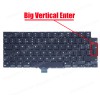 Laptop Keyboard for Apple MacBook Pro 14" M1 A2442 2021 16" M1 Max A2485 2021 MKGR3LL/A MKGT3LL/A UK No Frame Black ( SKU.41190UK )