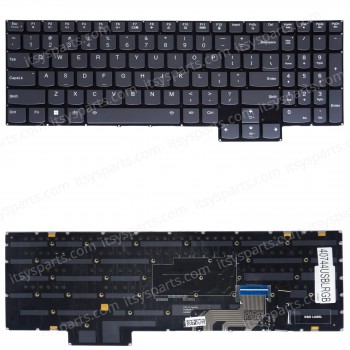 Laptop Keyboard for Lenovo Legion S7-15ACH6 S7-15ARH5 S7-15IMH5 7-15IMH05 7-15IMHG05 7-16ACHG6 V193020AK1 5CB1C93731 5CB1C93699 US No Frame RGB Backlight Gray ( SKU.40744USBLRGB )