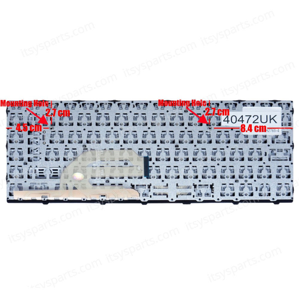 Laptop Keyboard for HP Probook 440 G5 445 G5 430 G5 L01072-001 L01072-031 L01072-032 L01072-041 L01072-051 L01072-AB1 L01072-AD1 NSK-XJ0SW01 UK No Frame Black ( SKU.40472UK )