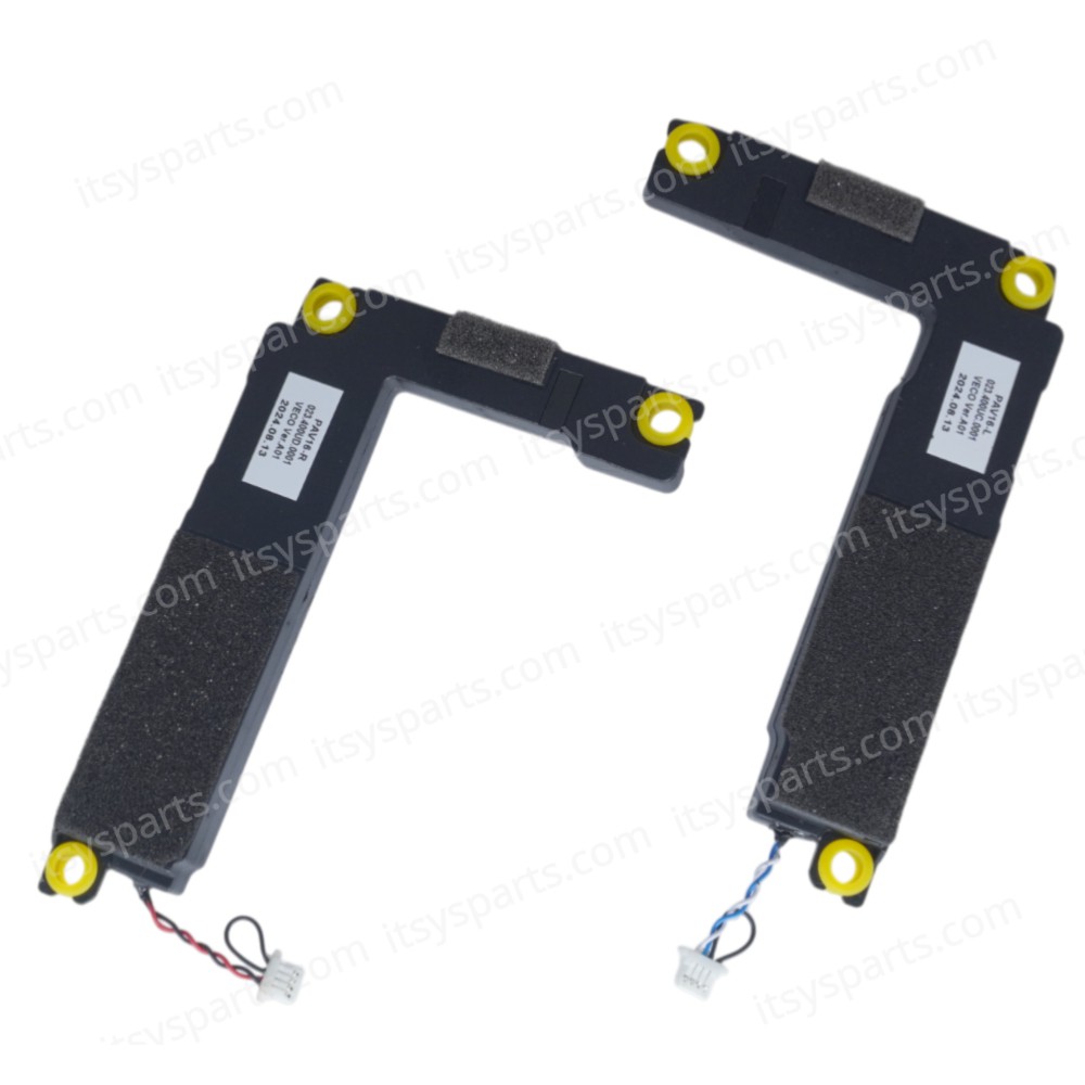 Speaker Set for Laptop HP Pavilion Plus 16 16-ab0010nr 16-ab1007nn 023.400UD.0001 023.400UC.0001 N63223-001 Speakers Left+Right ( SKU.1-SPKR250 )