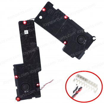 Speaker Set for Laptop MSI GE73 GP73 7RC 7RD MS-17C3 8RE 8RF RGB MS-17C5 GE73VR 7RE 7RF MS-17C1 S33-A030190-Y07 00I29003058 Speakers Left+Right ( SKU.1-SPKR255 )