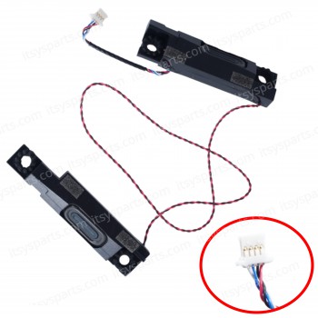 Speaker Set for Laptop Lenovo Legion 5 Pro-16ACH6H 82JQ 5 Pro-16ACH6 82JS 5 Pro-16ITH6H 82JD 5 Pro-16ITH6 82JF 5SB0S31942 PK23000X7V0 Speakers Left+Right ( SKU.1-SPKR261 )