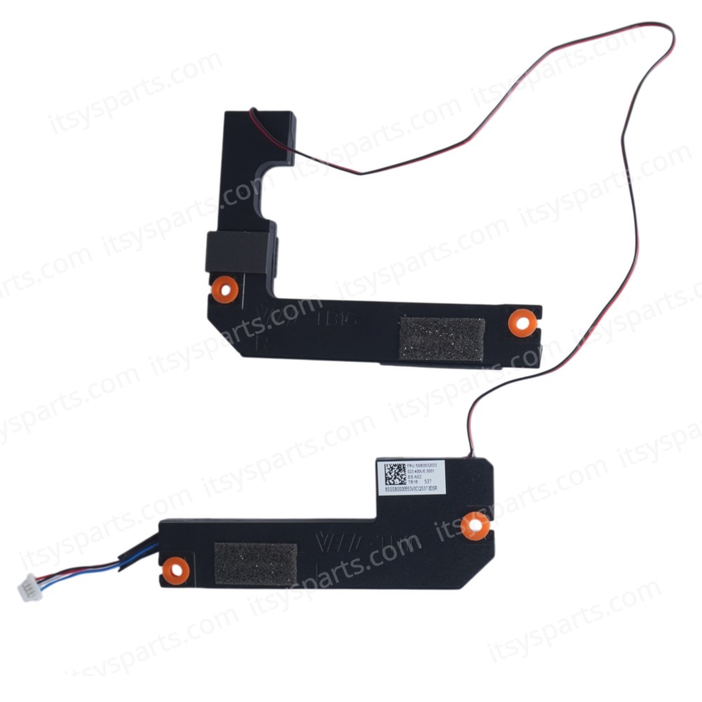 Speaker Set for Laptop Lenovo ThinkBook 16 G6 IRL 21KH 16 G6 ABP 21KK 16 G7 IML 21MS 16 G7 ARP 21MW 16 G8 IRL 21SH 16 G8 IAL 21SK 5SB0S32033 Speakers Left+Right  ( SKU.1-SPKR267 )