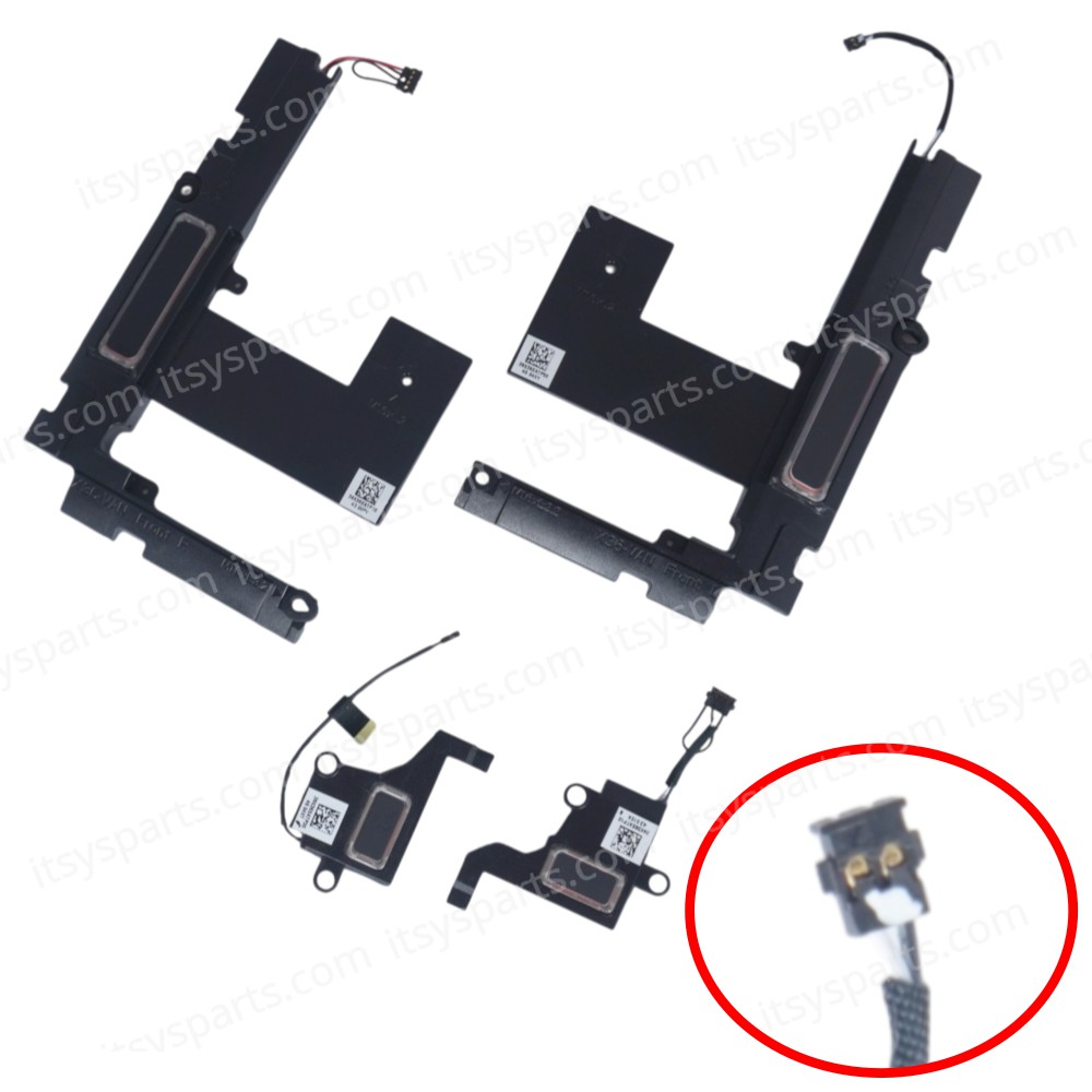 Speaker Kit for Laptop HP Spectre x360 13-AP 13-AP0013DX 13-AP0053DX 13-AP0046NR L37668-001 Speakers Front & Rear Left+Right ( SKU.1-SPKR273 )