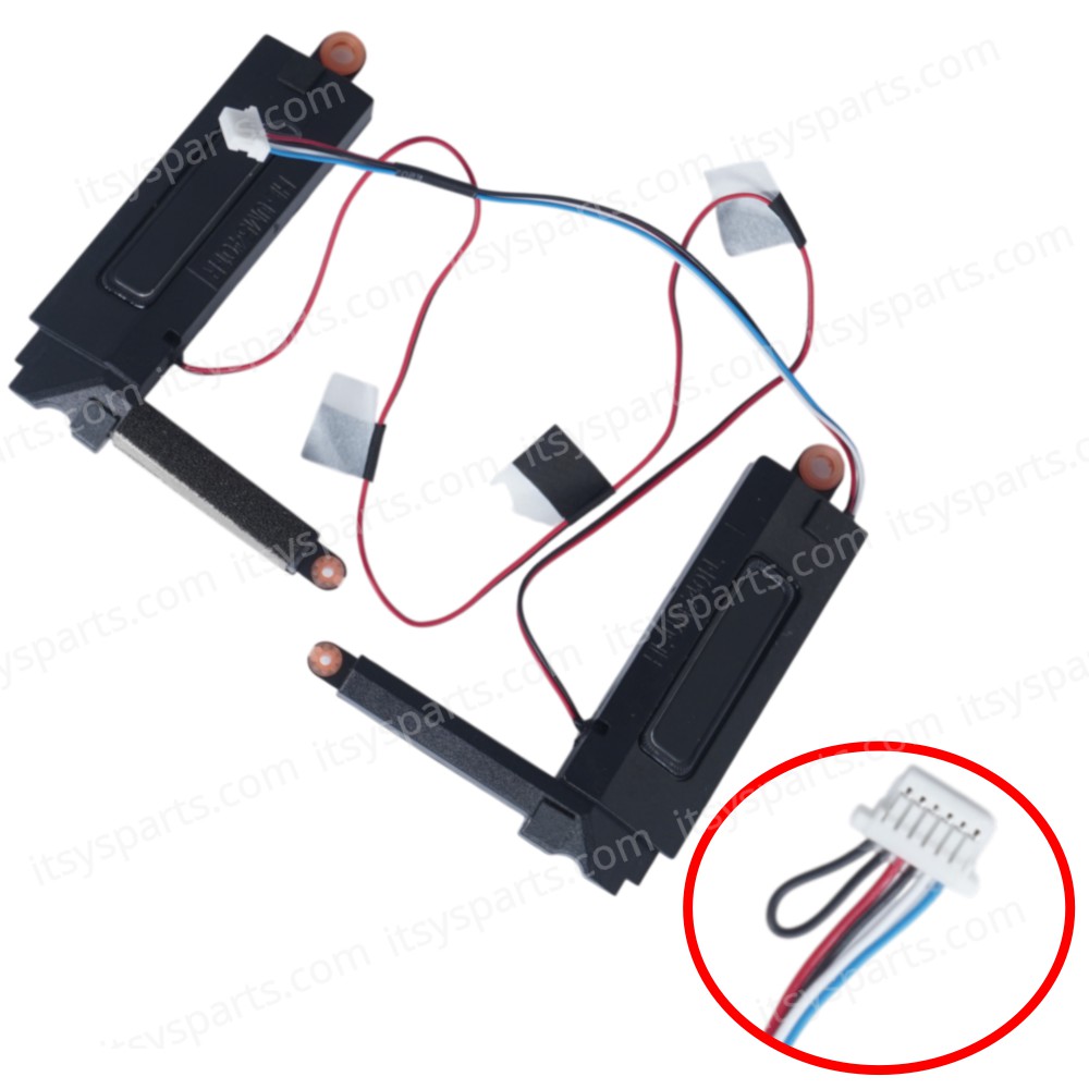 Speaker Set for Laptop Asus Zenbook 14X OLED UM5401 UX5401 UM5401QA UX5401Z UX5401ZA 04072-04320500 04072-04320000 04072-04320600 04072-04320100 Speakers Left+Right ( SKU.1-SPKR285 )