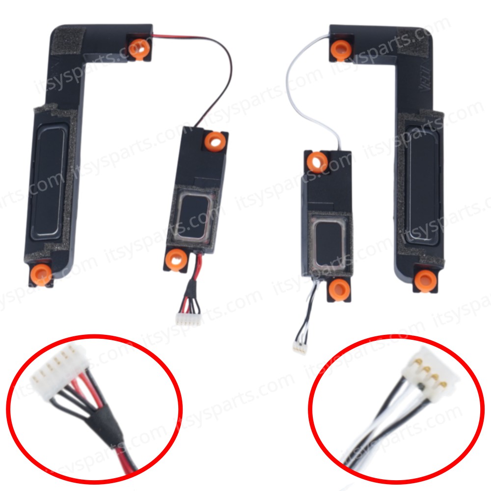 Speaker Set for Laptop HP Spectre 16-AA 16-aa0000TX 16-aa0001TX 7M3L2AV A01KMPA 16-aa0003TX 7M3L2AV 16-aa0001TU 16-aa0010TX 16-aa0017TU 16-aa0004TU N66409-001 Speakers Left+Right ( SKU.1-SPKR289 )
