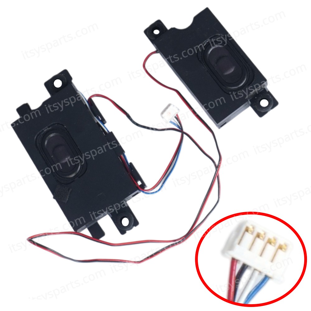 Speaker Set for Laptop Lenovo ThinkPad T550 20CJ 20CK T560 20FH 20FJ W550s 20E1 20E2 P50s 20FK 20FL 00JT435 023.4000U.0011 23.4000U.0001 Speakers Left+Right ( SKU.1-SPKR308 )