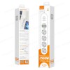 Power Strip with Switch Multi-socket Smart Guard LDNIO SE4432 with 4 EU Outlets 2500W & 4 USB-A 17W with 2m power cord ( SKU.1-PER0066 )