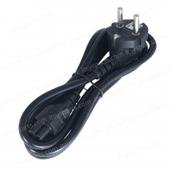Power Cord 3 Prong Power Cord for Laptop - Ac Power Cord 3 Prong Style EU 1m ( SKU.1-DCCRD058 )