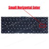 Laptop Keyboard for HP Pavilion 14-BA 14-BS 14-BF 14-BK 14-BW L48648-001 924116-A41 924116-261 924116-DB1 924116-FL1 924116-DH1 924116-041 924116-051 US No Frame Backlight Black ( SKU.40483USBL )