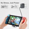 Switch Dock Charger - Portable TV Docking Station for Nintendo Switch/Switch OLED with 4K@60Hz HDMI/USB2.0/USB-C 3.1 39W 2.6A HYC-TW669 ( SKU.1-GAME011 )