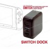 Switch Dock Charger - Portable TV Docking Station for Nintendo Switch/Switch OLED with 4K@60Hz HDMI/USB2.0/USB-C 3.1 39W 2.6A HYC-TW669 ( SKU.1-GAME011 )