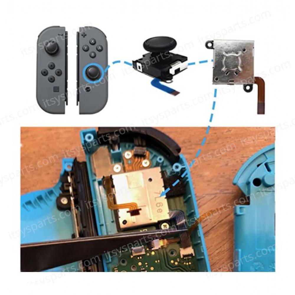 Analog 3D Joystick V3 for Nintendo Switch SPNIN-0002 ( SKU.1-GAME016 )