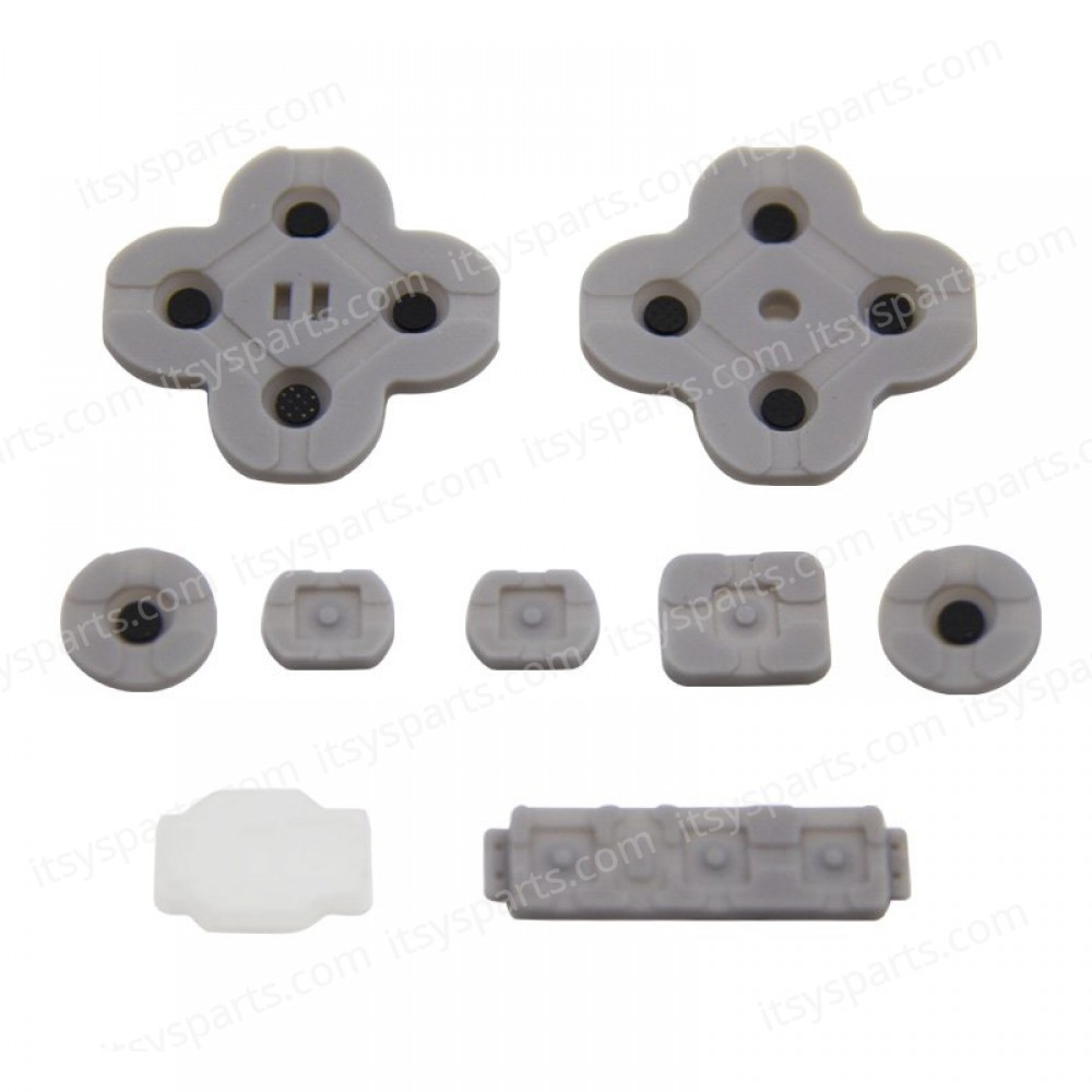 Key Button Volume Power Left Right Replacement Button Rubber Pad Silicone Mat for Nintendo Switch NS Lite ( SKU.1-GAME019 )