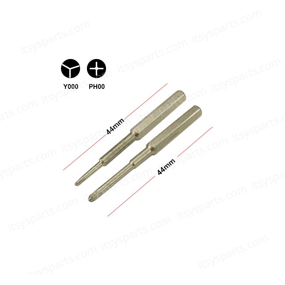 Screwdriver Set for Nintendo Switch T6 T8 Triwing M4.5 M3.8 Y000 PH00 & Triangle Opening Pick & Spudger Tool 10 in 1 Set ( SKU.1-GAME030 )