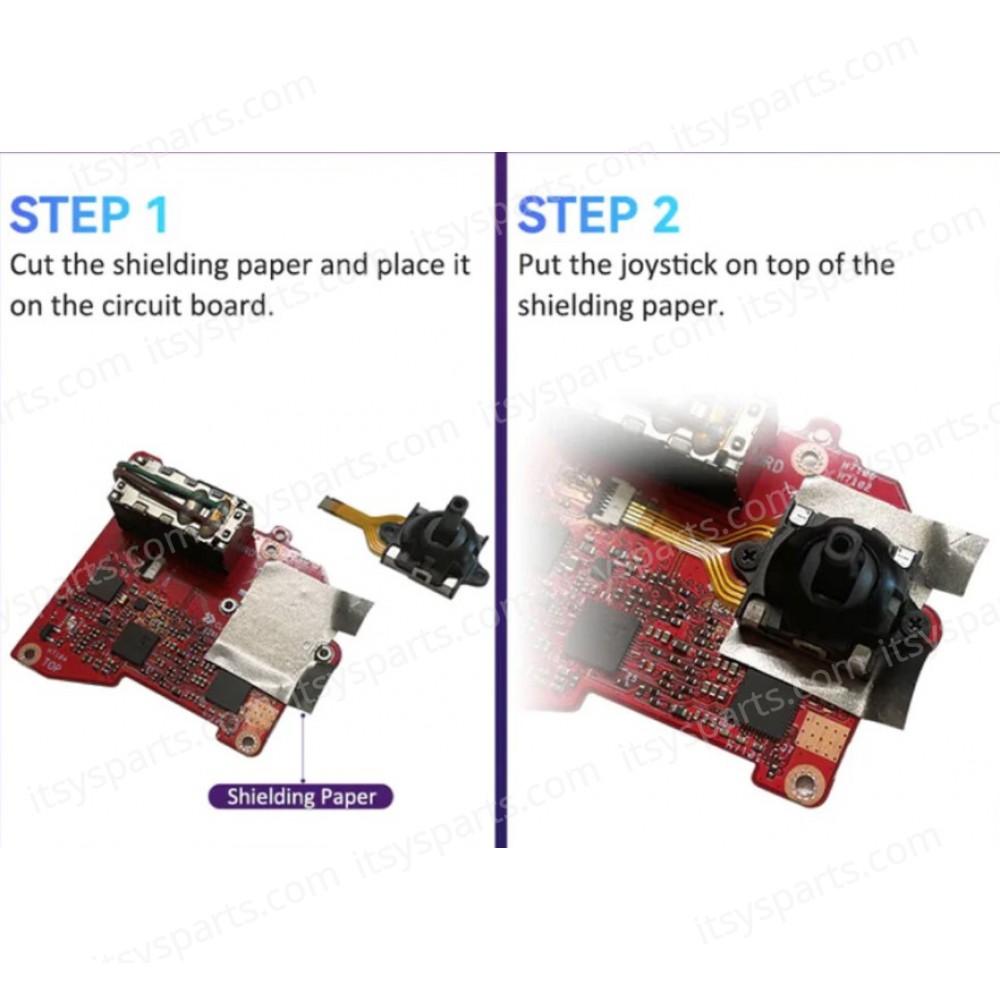 Analog 3D GPD Hall Effect Joystick Thumb Stick Rocker Replacement for Asus ROG Ally RC71L Console RKJX21224001 ( SKU.1-GAME032 )