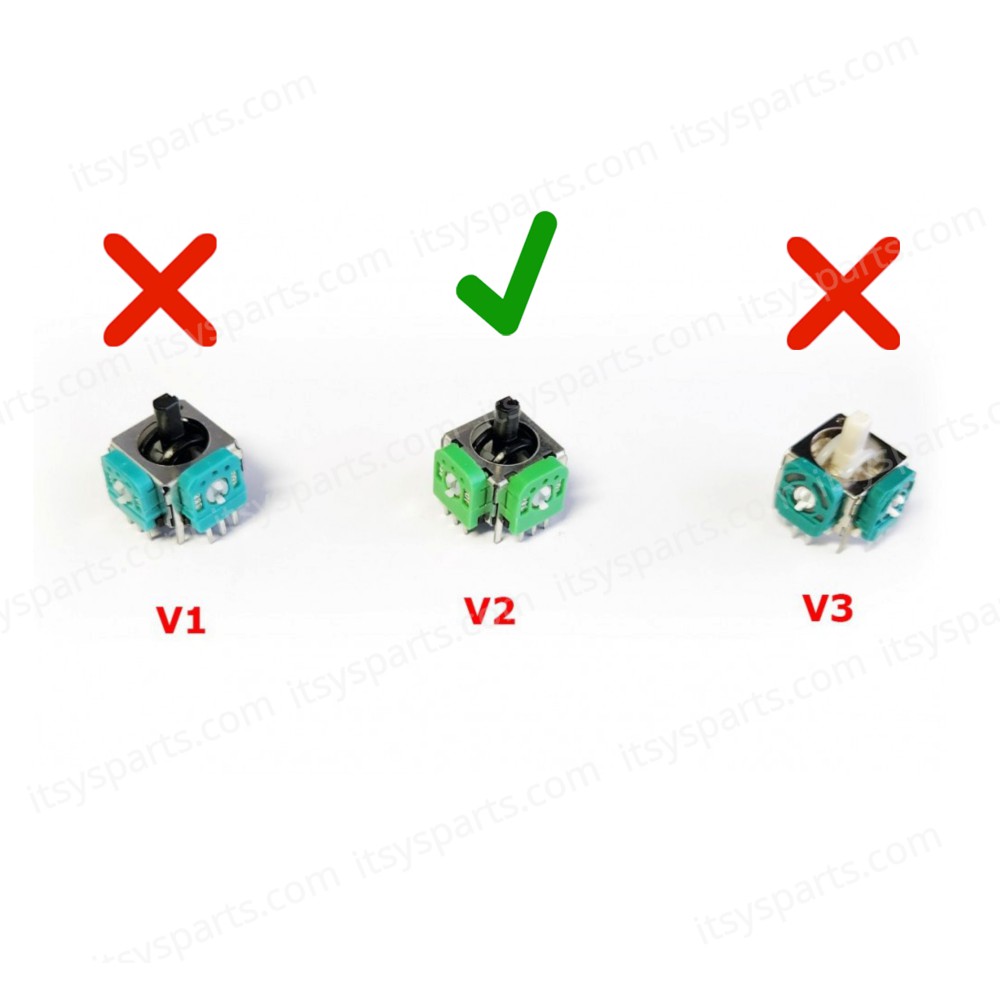 Analog 3D Joystick Stick Switch V2 for Nintendo GameCube NGC Controller ( SKU.1-GAME038 )