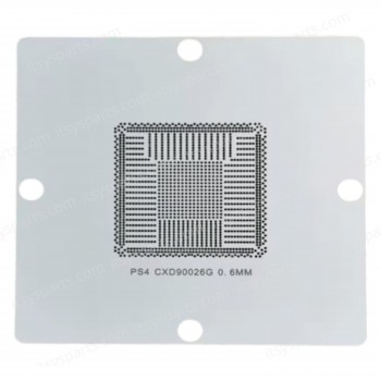 BGA Direct Heat Stencil Template to Reball CXD90026G 0.6 mm for Sony PlayStation 4 ( SKU.1-GAME055 )