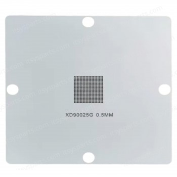 BGA Direct Heat Stencil Template to Reball Southbridge XD90025G 0.5 mm for Sony PlayStation 4 ( SKU.1-GAME056 )