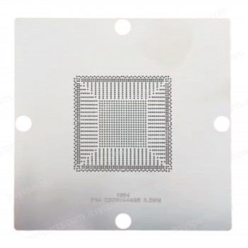 BGA Direct Heat Stencil Template to Reball APU GPU CXD90044GB 0.5 mm for Sony PlayStation 4 ( SKU.1-GAME057 )