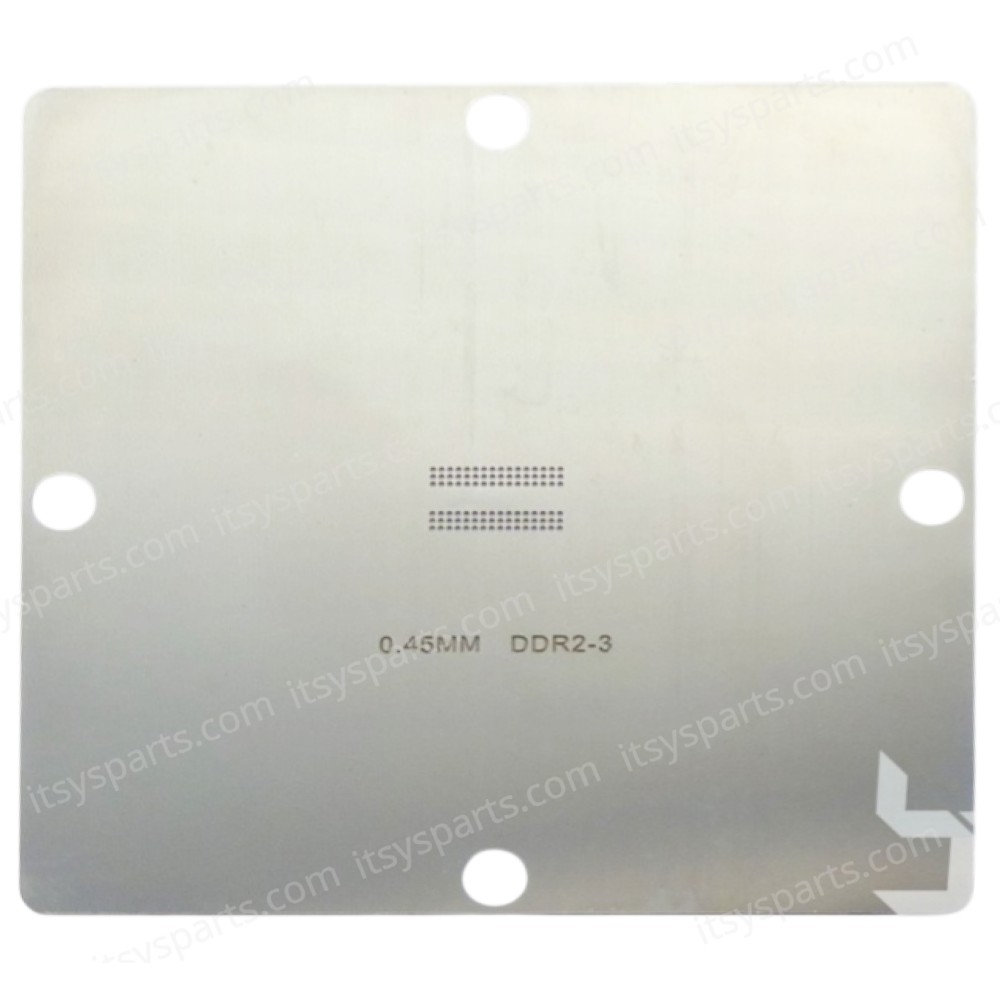 BGA Direct Heat Stencil Template to Reball RAM DDR-3 DDR2-3 0.45 mm for Sony PlayStation 4 ( SKU.1-GAME060 )