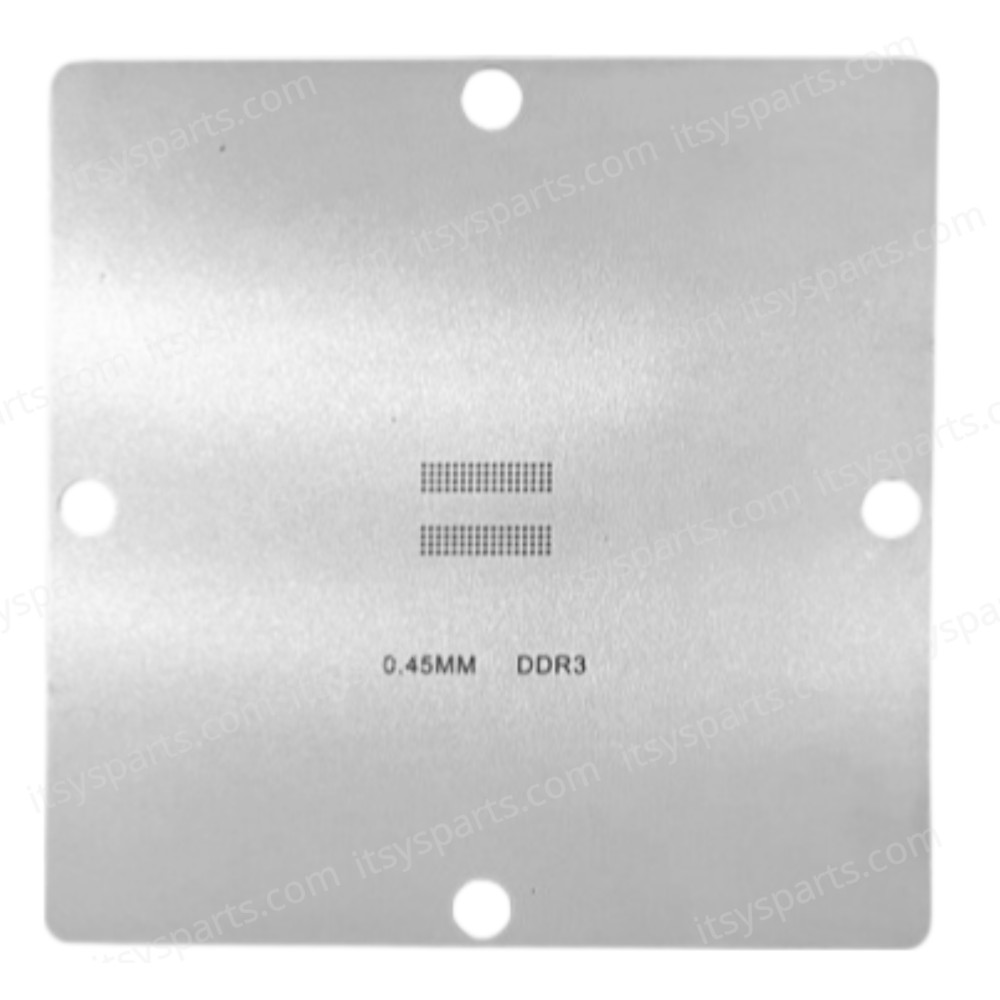 BGA Direct Heat Stencil Template to Reball RAM DDR5 0.45 mm for Sony PlayStation 4 ( SKU.1-GAME061 )