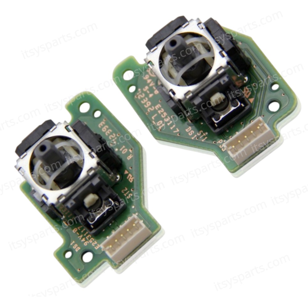 Analog 3D Joystick Controller with PCB Board set Left & Right GamePad for Nintendo Wii U Console ( SKU.1-GAME065 )