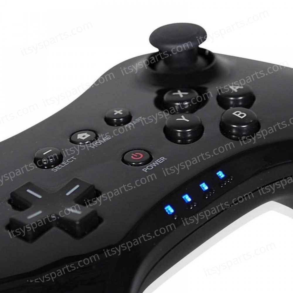 Wireless Controller - Joystick Gamepad with USB cable for Nintendo Wii U Pro Console ( SKU.1-GAME066 )