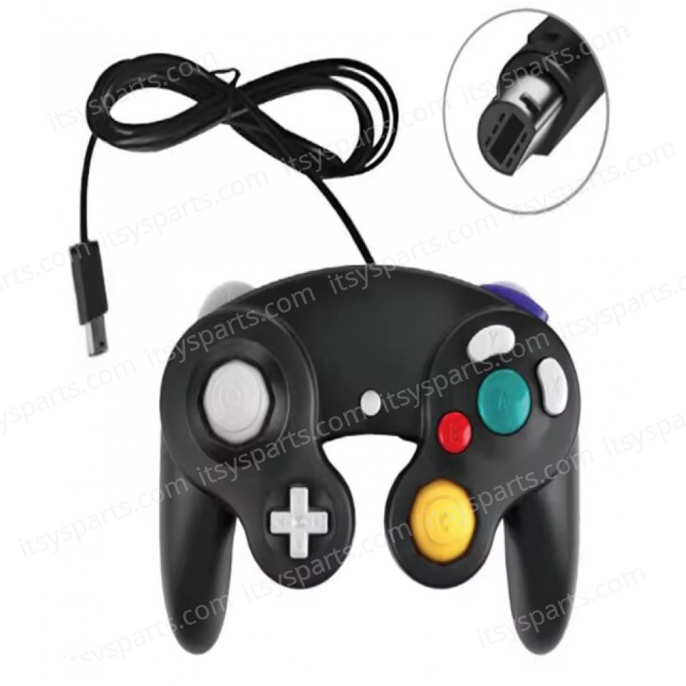 Wired NGC Controller Gamepad for Nintendo GameCube GC & Wii U Console ( SKU.1-GAME067 )