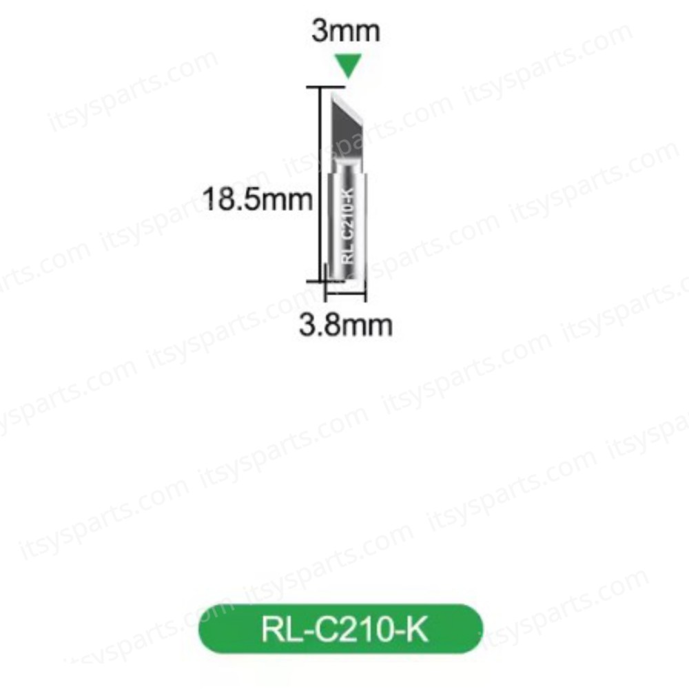 Soldering Iron Tip Relife SS-C210-K Type K ( SKU.1-SRP0022 )