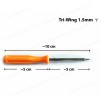 Precision Tri-wing Screwdriver Y 1.5mm Nintendo Switch 3DS Wii U ( SKU.1-SRP0032 )