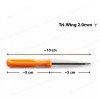 Precision Tri-wing Screwdriver Y 2.0mm Nintendo Switch 3DS Wii U ( SKU.1-SRP0033 )
