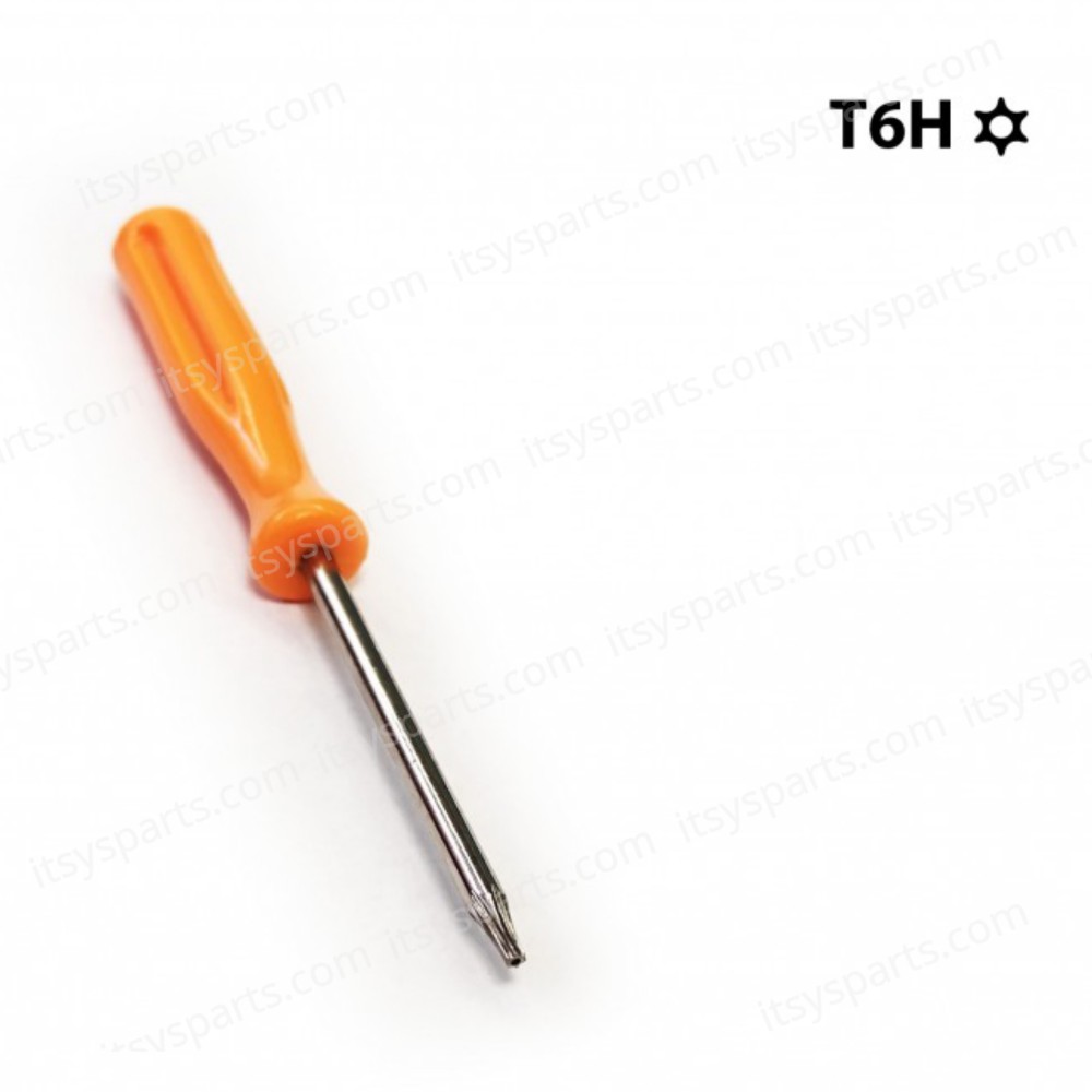 Precision Torx T6 T6H screwdriver with a security hole ( SKU.1-SRP0034 )