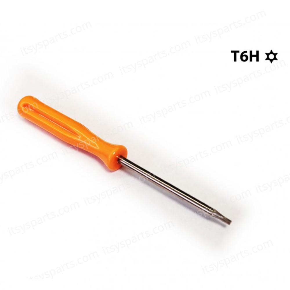 Precision Torx T6 T6H screwdriver with a security hole ( SKU.1-SRP0034 )