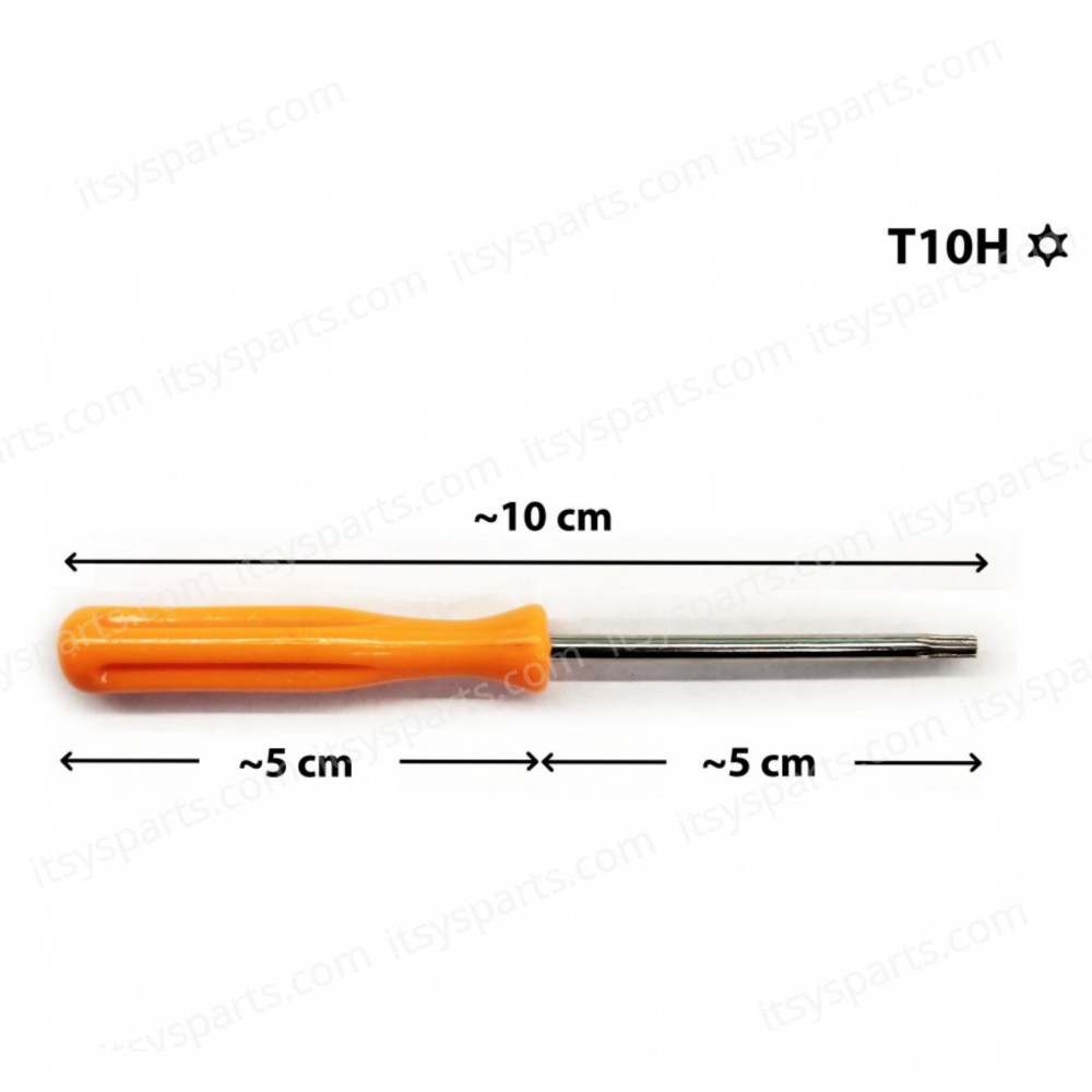 Precision Torx T10 T10H Screwdriver for Xbox 360 One Series with a security hole ( SKU.1-SRP0038 )