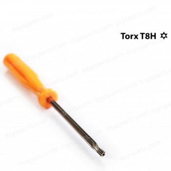 Precision Torx T8H T8 Screwdriver for Xbox 360 One Series PS3 PS4 PS5 gamepad with a security hole ( SKU.1-SRP0039 )