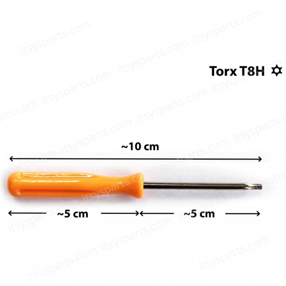Precision Torx T8H T8 Screwdriver for Xbox 360 One Series PS3 PS4 PS5 gamepad with a security hole ( SKU.1-SRP0039 )