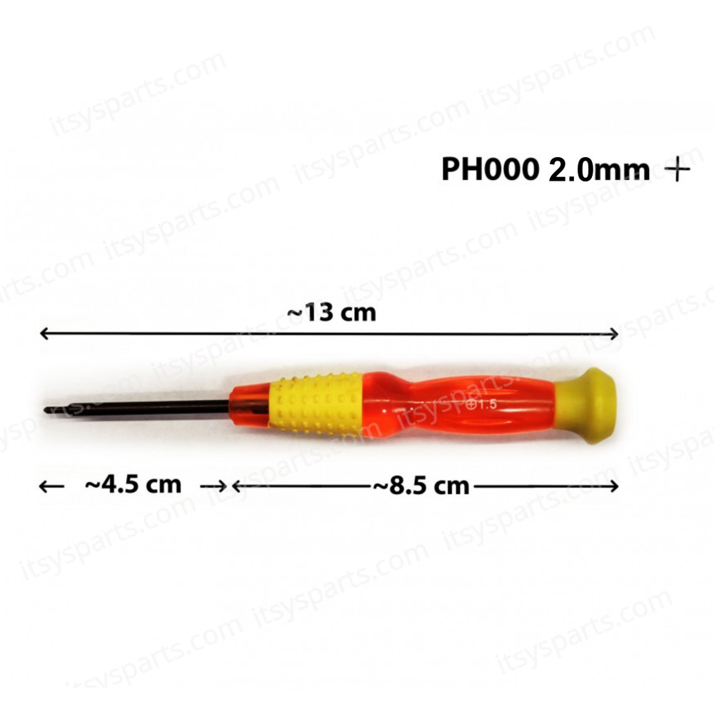 Precision +2.0mm PH000 Phillips Screwdriver PSP PS4 console ( SKU.1-SRP0040 )