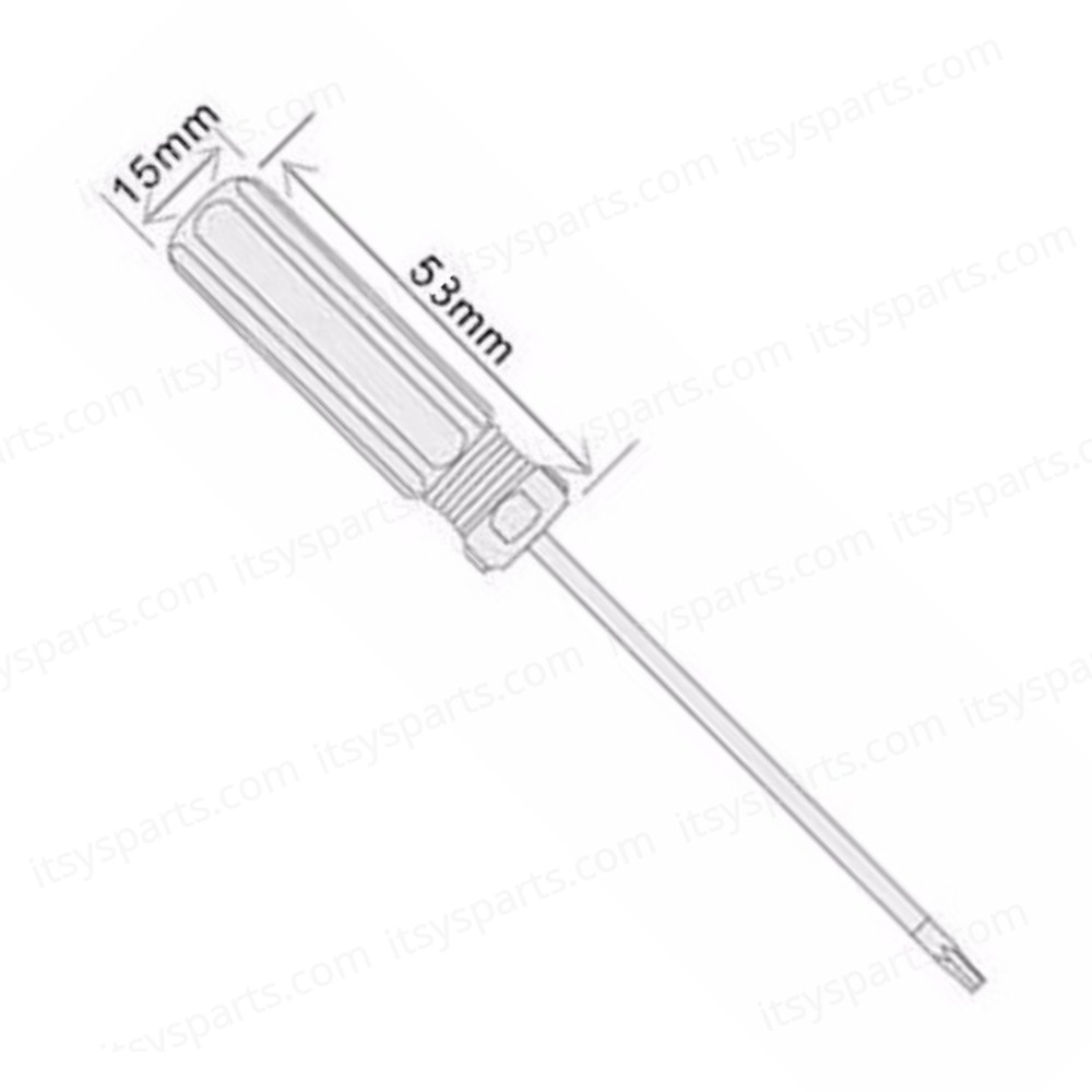 Precision Torx T8H T8 Screwdriver for Xbox 360 One PS3 PS4 gamepad with a security hole ( SKU.1-SRP0042 )