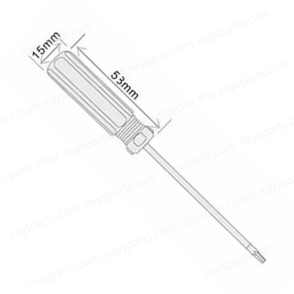 Precision Torx T10H T10 Screwdriver for Xbox 360 One Series with a security hole ( SKU.1-SRP0043 )
