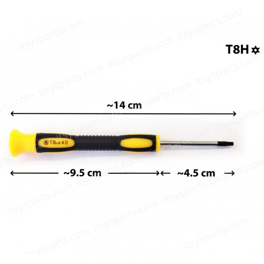 Precision Torx T8H T8 Screwdriver for Xbox 360 One Series PS3 PS4 PS5 with a security hole ( SKU.1-SRP0045 )