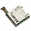 SD Card Reader Connector Board with Ribbon Cable for Nintendo 3DS ( SKU.1-GAME074 )