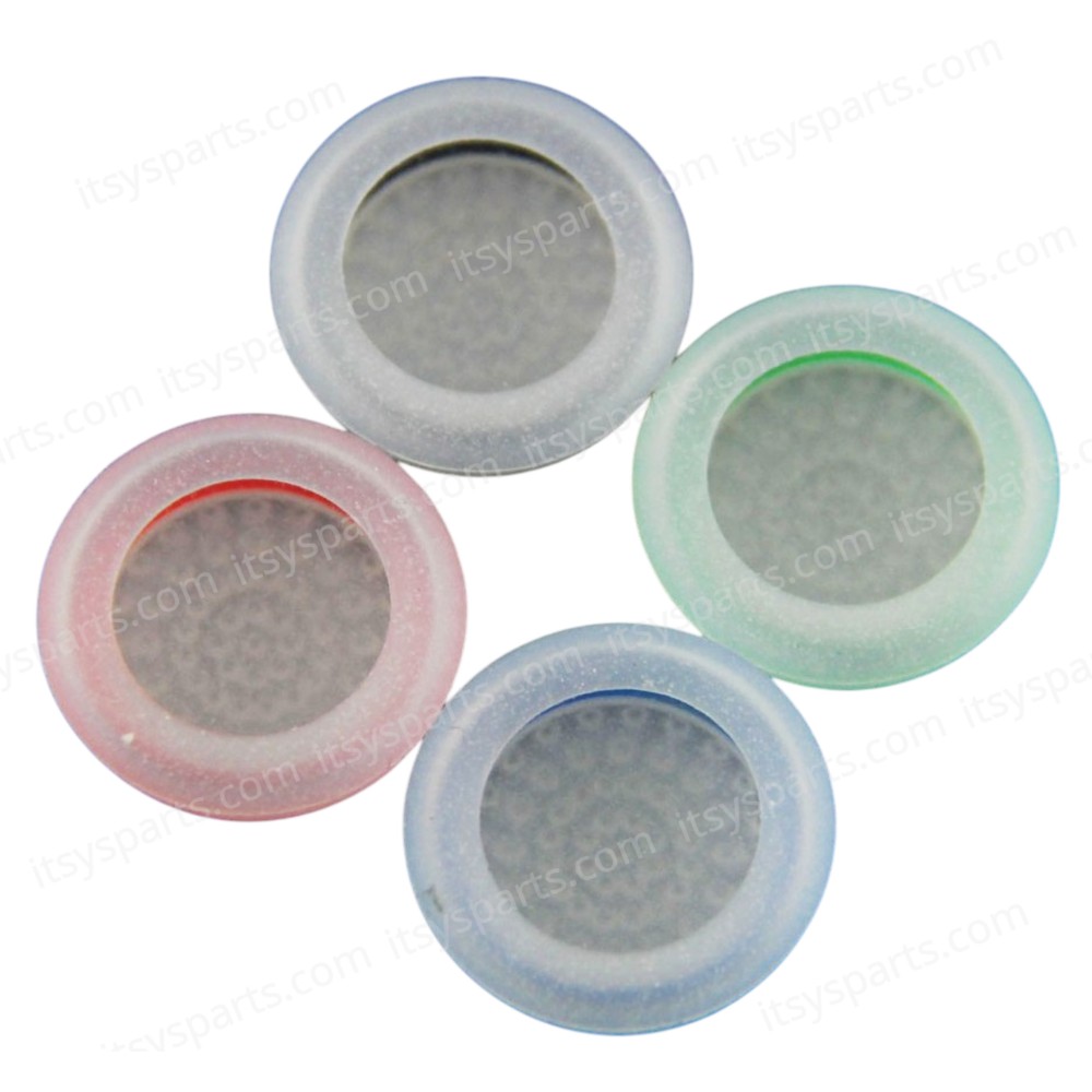 Night Luminous Silicone Thumbstick Grip Caps with colour strip for PS2 PS3 PS4 Xbox 360 Xbox One ( SKU.1-GAME093 )