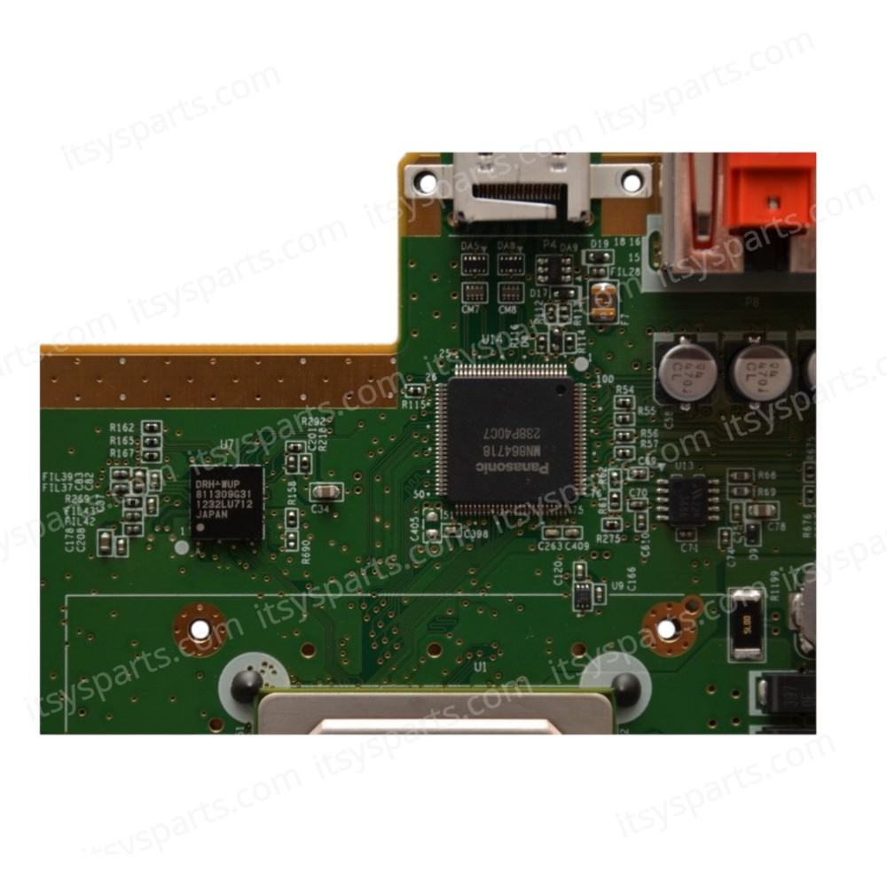 Controller IC Chip - Chipset Transmitter Retimer scaler HDMI regulator Panasonic MN864718 - MN864718A for Nintendo Wii U ( SKU.1-GAME127 )