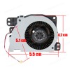 Cooling Fan for Sony Playstation 2 Slim 70000 Series SFF26A SCPH-7000X 0220.086 3pin ( SKU.81472 )