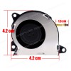 Internal Cooling Fan for Nintendo Switch Console PVB040A05H BSB0405HAATT HAC-001 4pin ( SKU.81473 )