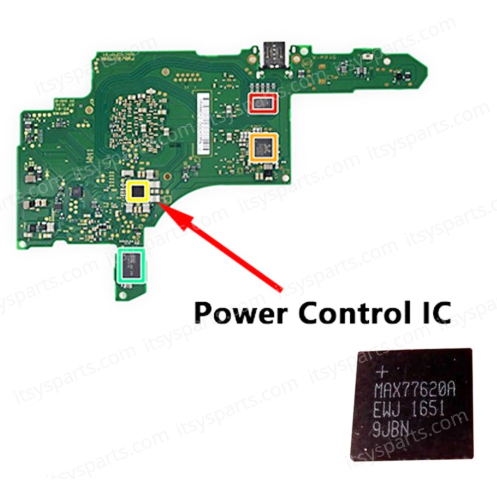 Controller IC Chipset Power IC BGA Chip MAX77620AEWJ MAX77620AEWJ+T MAX77620 for Nintendo Switch Console ( SKU.1-GAME130 )